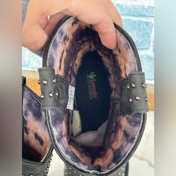 Laredo cowboy boots studded size 9.5 - Picture 5 of 10